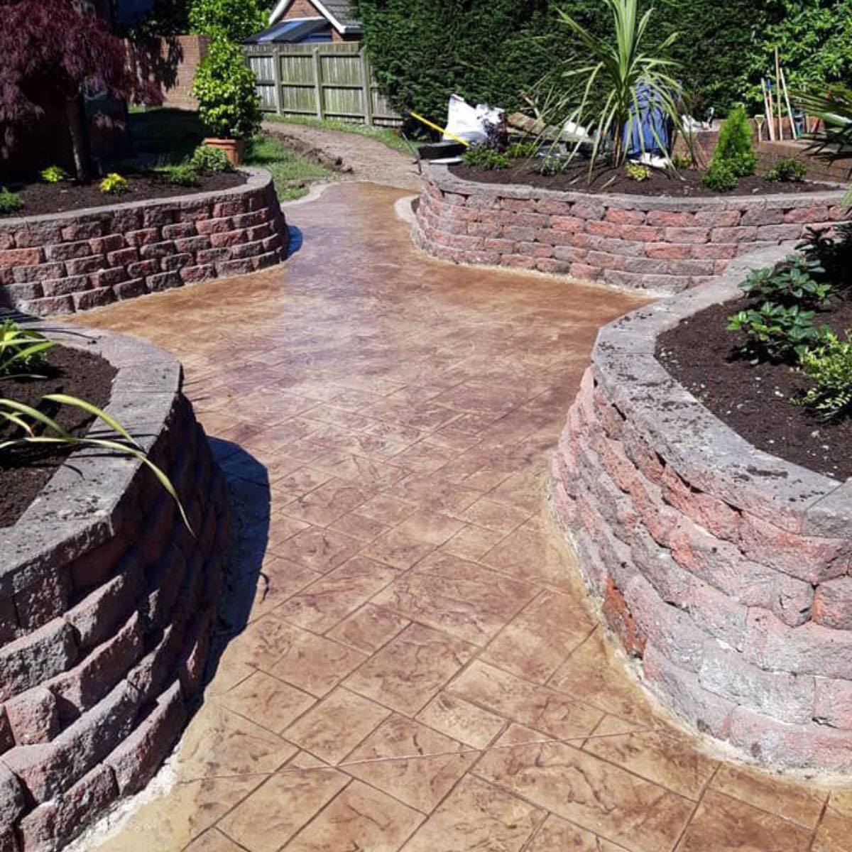 Concrete Imprint Examples - Terra-Imprints