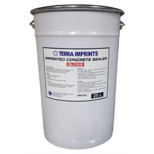 Concrete Block Paving Sealer Gloss Finish Terra Imprints