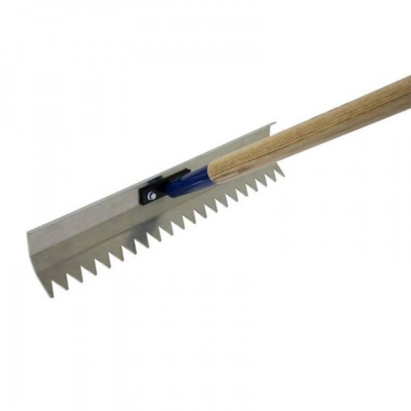 Kraft Aluminium Concrete Rake - Terra-Imprints